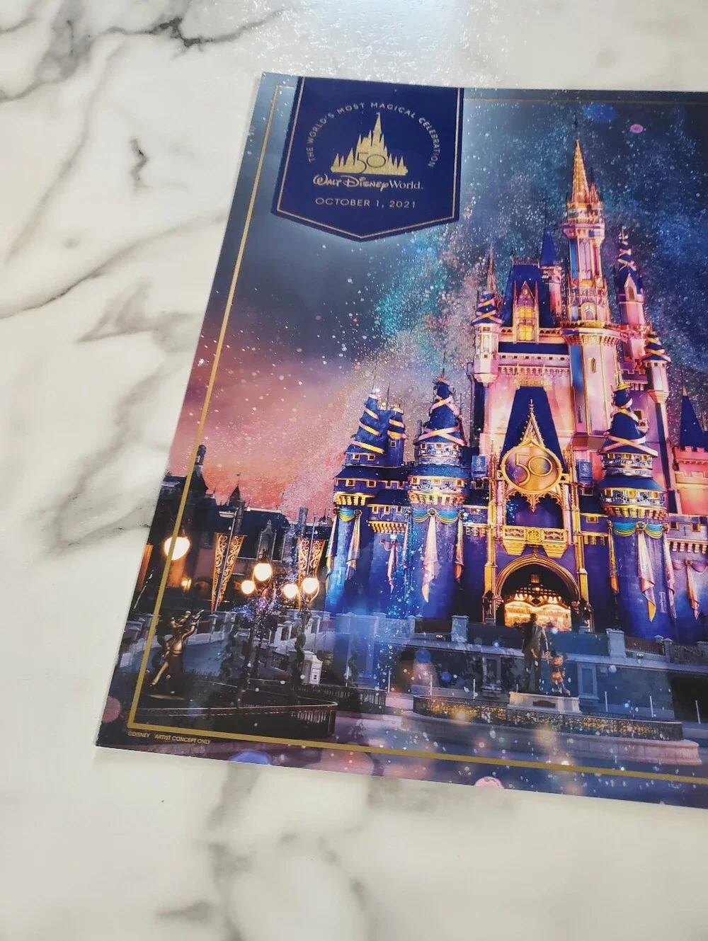 Disney World's Most Magical Celebration Print October 1, 2021